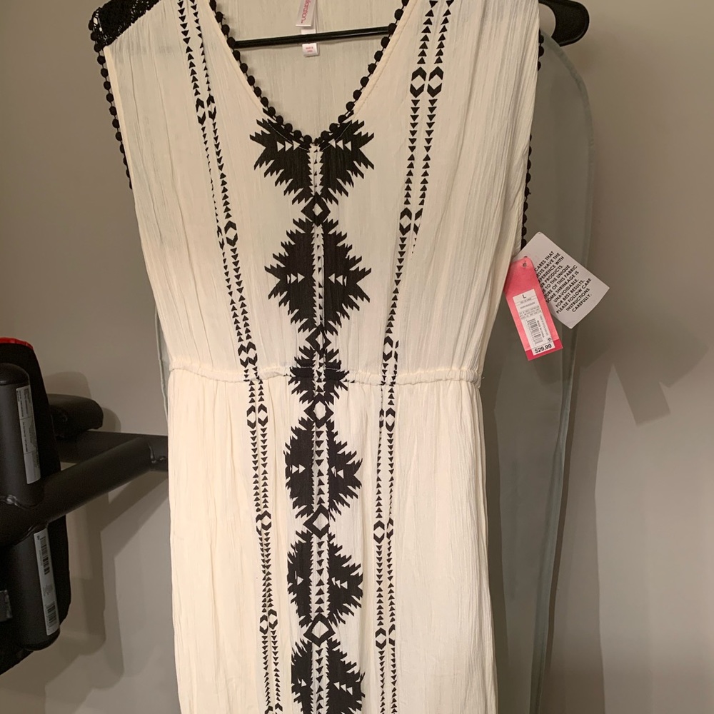 Tribal maxi dress